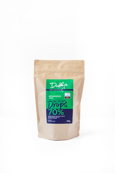 Duffy's Nicaragua Juno 70% Chocolate Drops 250g